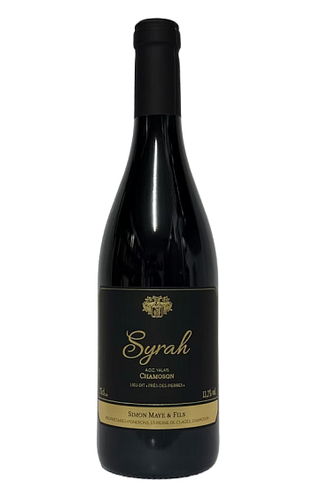 Produit: Simon Maye Syrah Chamoson 2022