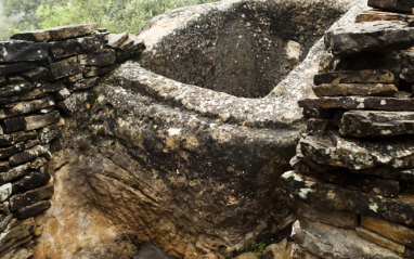 Fermentación en lagares de piedra