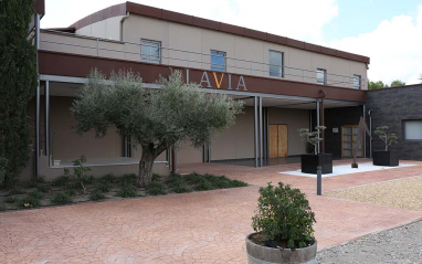 Entrada a la bodega