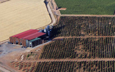 Vista aérea de Bodega Menade