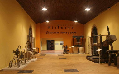Museo del vino, en el Somontano