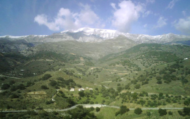 Vistas del entorno de Sedella