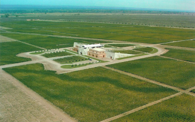 Vista aérea de Bodegas Monteviejo