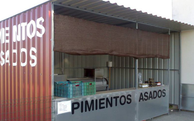 Elaboración de pimientos