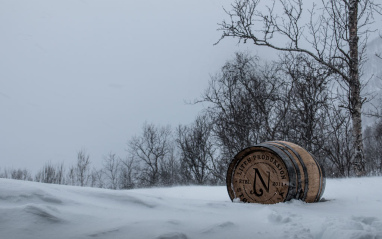 Barrica en invierno