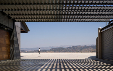 Una terraza, en este caso artificial