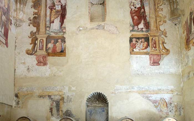 Antiguo altar, hoy sala de barricas