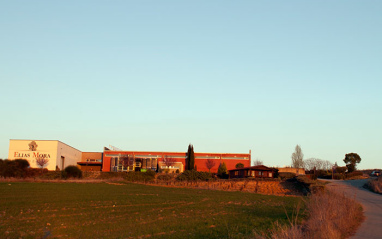 Panorámica de la bodega Elías Mora