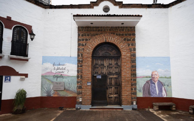 Mural dedicado a Cirilo Oropeza