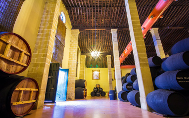 Interior de la bodega