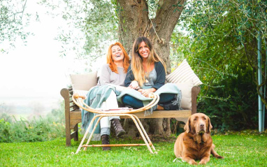 Elisabetta y su hija Clara