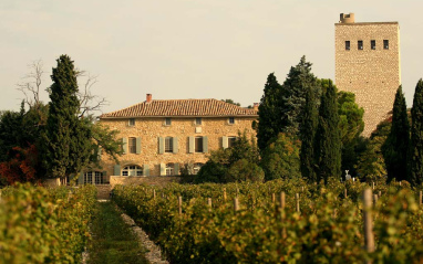 Vista externa del château