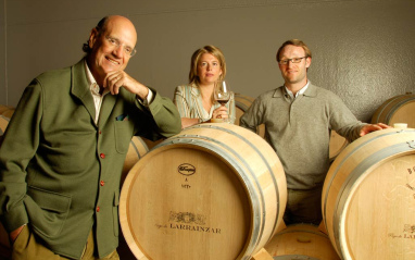 Los responsables de la bodega