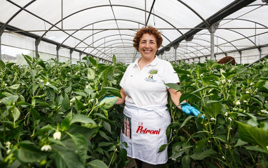 Milagros González, presidenta SAT A Pementeira DOP Pemento de Herbón.