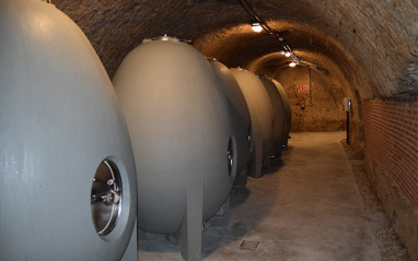 Depósitos ovoides de hormigón