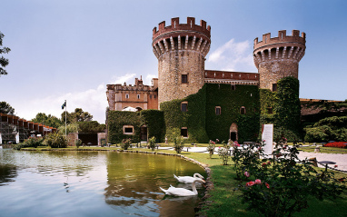 Panorámica del Castillo de Perelada