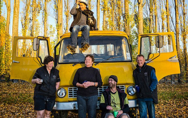 Responsables de la bodega Lawson's Dry Hills