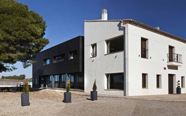 Panorámica de bodega