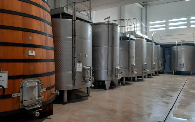 Sala de fermentación y crianza