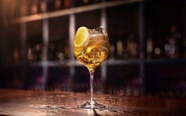 Copa con The Macallan Sherry Oak 12 Years Old