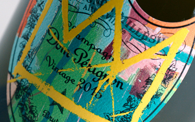 Dom Pérignon Vintage 2015 Basquiat Corona Amarilla