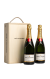 Moët & Chandon Brut Impérial (x2) avec coffret en bois