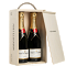 Produit: Moët & Chandon Brut Impérial (x2) avec coffret en bois
