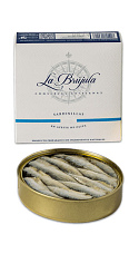 Sardinillas en aceite de oliva 25/30 unidades La Brújula
