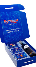 Estuche 3 conservas + Portomar Albariño