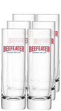  Verre Tube Beefeater (x6)