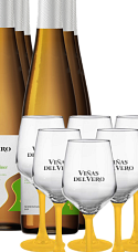 Produit: Viñas del Vero Gewürztraminer 2025 (x6) avec verres (x6)