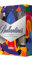 Ballantine’s Finest Limited Edition x Shawna X Geschenkset mit zwei Gläsern