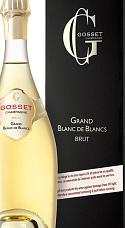 Champagne Gosset Grand Blanc de Blancs Brut avec Étui