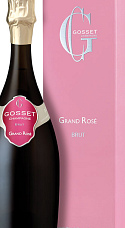 Champagne Gosset Grand Rosé Brut avec Étui